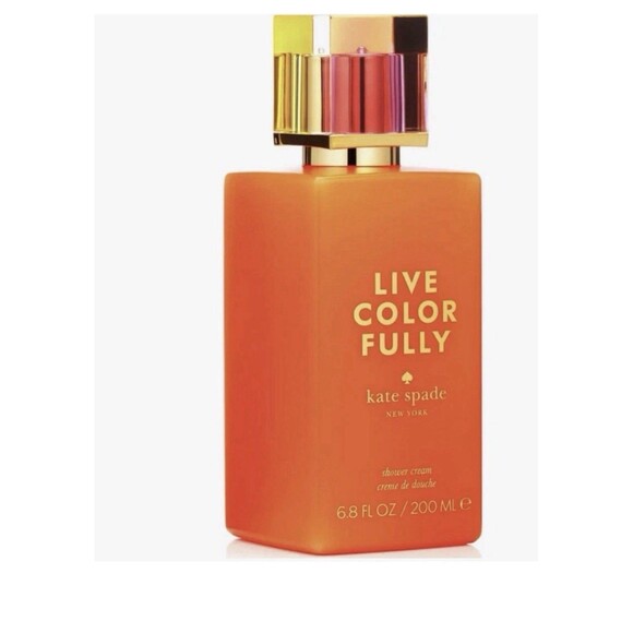 KATE SPADE NEW YORK LIVE COLORFULLY SHOWER CREAM 200 ML/6.8 FL.OZ. - Picture 2 of 2